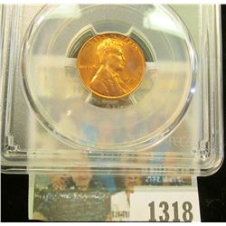 1318 _ 1955 P Lincoln Cent, PCGS slabbed MS65RD.
