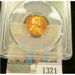 1321 _ 1955 D Lincoln Cent, PCGS slabbed MS65RD.