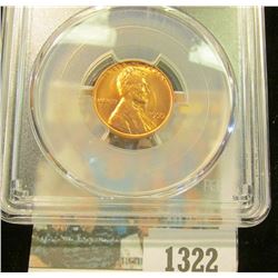 1322 _ 1955 S Lincoln Cent, PCGS slabbed MS65RD.