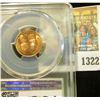 Image 2 : 1322 _ 1955 S Lincoln Cent, PCGS slabbed MS65RD.