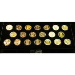 1342 _ "2011 Presidential Dollars: Philadelphia, Denver, Proof, and Satin Finish" All encapsulated a