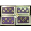 Image 2 : 1348 _ 1999, 2000, 2001, & 2002 "Commemorative Quarters Platinum Edition" Five-piece Statehood Quart