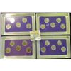 Image 2 : 1350 _ 2007, 2008, 2009, & 2010"Commemorative Quarters Platinum Edition" Five-piece Statehood Quarte