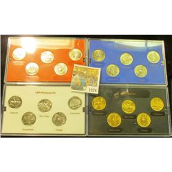 1374 _ 1999 Denver Edition, Philadelphia Edition, Platinum Edition, & Gold Edition State Quarter Col