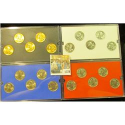 1376 _ 2000 Denver Edition, Philadelphia Edition, Platinum Edition, & Gold Edition State Quarter Col