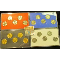 1377 _ 2000 Denver Edition, Philadelphia Edition, Platinum Edition, & Gold Edition State Quarter Col