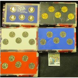 1392 _ 2005 Denver Edition, Philadelphia Edition, San Francisco Mint Clad Proof Set, Platinum Editio