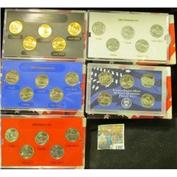 1397 _ 2006 Denver Edition, Philadelphia Edition, San Francisco Mint Clad Proof Set, Platinum Editio