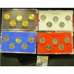 1400 _ 2008 Denver Edition, Philadelphia Edition, Platinum Edition, & Gold Edition State Quarter Col
