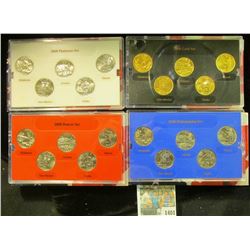 1401 _ 2008 Denver Edition, Philadelphia Edition, Platinum Edition, & Gold Edition State Quarter Col