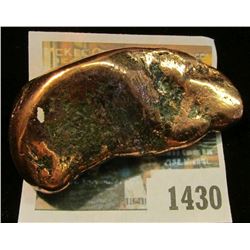 1430 _ Large Native Copper Nugget.  (78.0 grams)