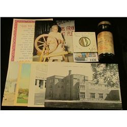 1436 _ Early 1900 era Medicine Bottle "Lilly Oleoresin No. 2 Aspidium, U.S.P"; "Biagio's/Family/Ente