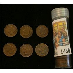 1450 _ (42) Old Indian Head Cents, no culls, many have Full Liberty. Good to VF+.