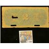 Image 2 : 1467 _ 1867 "Macon & Brunswick Railroad Company" Two Dollar Banknote, hole cancelled.