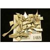 Image 1 : 1469 _ A group of U.S. Mint edge planchet clippings, which escaped the mint.