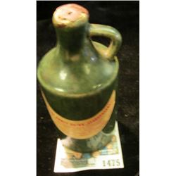 1475 _ Stoneware Jug "Polish Honey Drink StaroPolski…Product of Poland" . 4" Height.