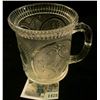 Image 2 : 1478 _ Campaign Crystal Cup, "Protection and Prosperity/Maj. Wm. McKinley", couple of minor cracks b