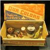 Image 2 : 1484 _ Large Wooden Cigar Box for 200 Cigars labeled "Our Colors Three for Five Cents", "Factory No.