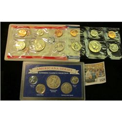 1524 _ 1992 U.S. Mint Set, original as issued & "Americana Series Vanishing Classics Collection" inc