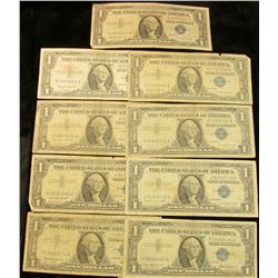 1545 _ (3) Complete Sets of Series 1957 $1, Series 1957A $1, & Series 1957B $1 U.S. Silver Certifica