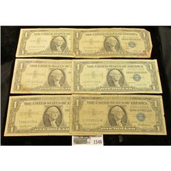 1546 _ (2) Complete Sets of Series 1957 $1, Series 1957A $1, & Series 1957B $1 U.S. Silver Certifica