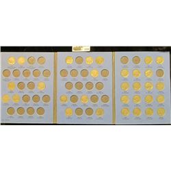 1574 _ Blue Whitman folder containing a 1906 Liberty Nickel & (30) Buffalo Nickels.