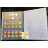 Image 4 : 1581 _ 1941-61 Lincoln Cent Set, missing only the 1955 P and over dates. Stored in a Deluxe Whitman 
