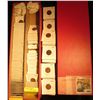 Image 2 : 1603 _ Red 14" Double Row Stock Box 80% full of carded, ready for Flea Market 1928-38 Wheat Cents.