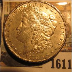 1611 _ 1878 S U.S. Morgan Silver Dollar. Super nice grade.