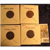 Image 1 : 1614 _ 1873, 1874, 1875, & 1876 Indian Head Cents. AG-G.