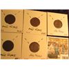 Image 2 : 1616 _ 1874, 1884, 1888, 1895, & 1906 Indian Head Cents. Grading up to Fine.