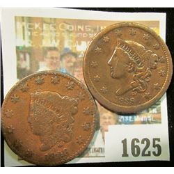 1625 _ 1828 & 1838 U.S. Large Cents.