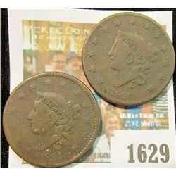 1629 _ 1830 & 1834 U.S. Large Cents.
