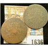 Image 2 : 1636 _ 1797 & 1800 U.S. Large Cents.