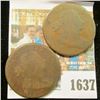 Image 1 : 1637 _ 1798 & 1807 U.S. Large Cents.