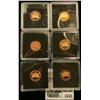 Image 2 : 1640 _ 1978 S, 79 S, 80 S, 81 S, & 8, 88 S Proof Lincoln Cents in special holders.