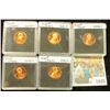 Image 1 : 1645 _ 1999 S, 2003 S, 2004 S, 2005 S, & 2006 S  Proof Lincoln Cents in special holders.