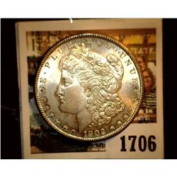 1706 _ 1902 O U.S. Silver Morgan Dollar, Choice BU 63.