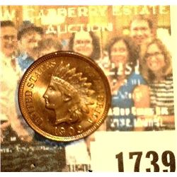 1739 _ 1902 U.S. Indian Head Cent. Originally purchased from Sleepy Hollow Coins as Gem MS65.
