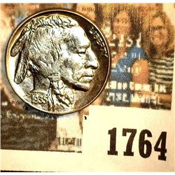 1764 _ 1935 P Buffalo Nickel, Brilliant Uncirculated.