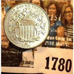 1780 _ 1876 U.S. Shield Nickel, Brilliant Uncirculated