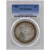 Image 1 : 1886 $1 Morgan Silver Dollar Coin PCGS MS63