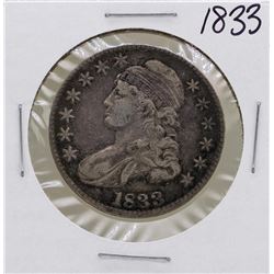 1833 Capped Bust Half Dollar Coin