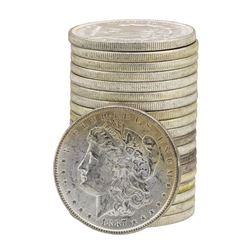 Roll of (20) 1887 $1 Brilliant Uncirculated Morgan Silver Dollar Coins