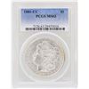 Image 1 : 1881-CC $1 Morgan Silver Dollar Coin PCGS MS63