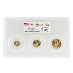 2017 American Gold Eagle 225th Anniversary Set PCGS MS70