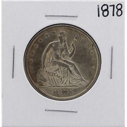 1878 Liberty Seated Half Dollar Coin