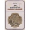 Image 1 : 1922-S $1 Peace Silver Dollar Coin NGC MS65
