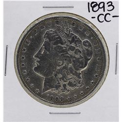 1893-CC $1 Morgan Silver Dollar Coin