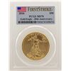 Image 1 : 2016 $50 American Gold Eagle Coin PCGS MS70 First Strike